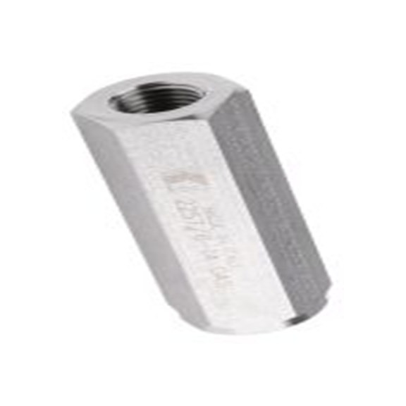 RS PRO,324-4944,不锈钢 液压止回阀, BSP螺纹, 最大400 bar, 最大110 L/min 直插式安装, 0.35 bar起动压力 200 °C