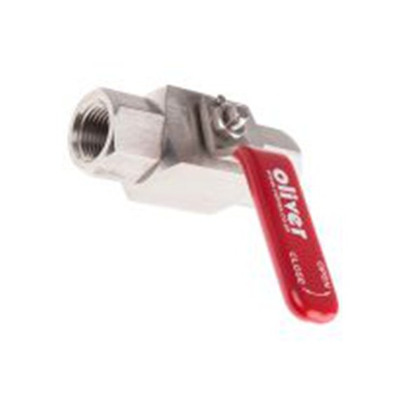 RS PRO,324-5004,液压球阀, 2路, NPT连接口螺纹, 不锈钢主体