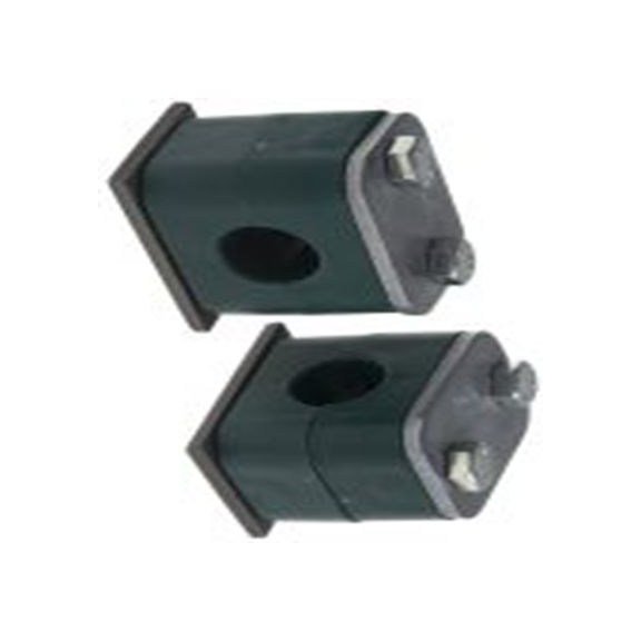 RS PRO,414-1458,管夹, 用于管外径15 mm, 夹间距1.2 m, -30 °C至90 °C