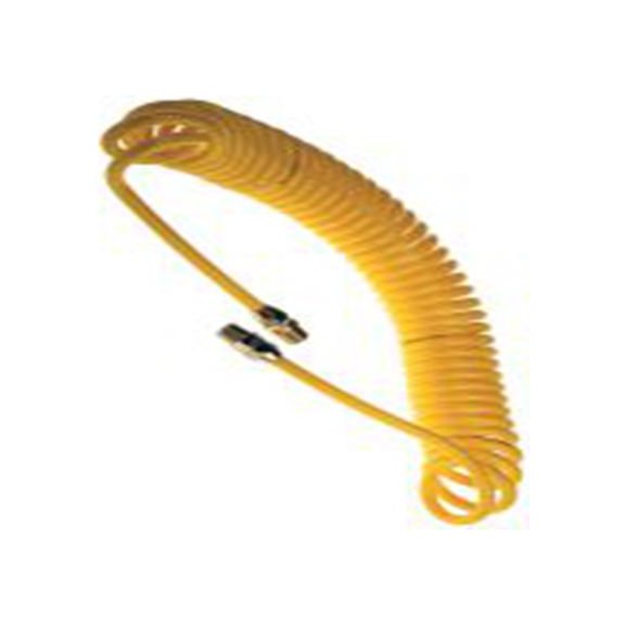 RS PRO,700-5651,黄色 4 m PU 弹簧气管, 5 mm内径, 8 mm外径, 最大12 bar -20 °C 70 °C, USB系列