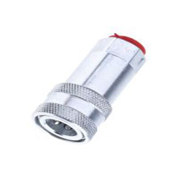 RS PRO,745-4704,液压快速接头 母插 1/4 in螺纹 球锁 接头, 最大操作400 bar, 最高125 °C, 钢制