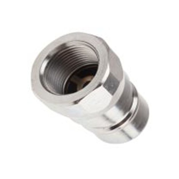 RS PRO,745-4707,液压快速接头 公 3/4 in螺纹 球锁 接头, 最大操作250 bar, 最高125 °C, 钢制