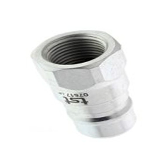 RS PRO,745-4722,液压快速接头 公 3/8 in螺纹 球锁 接头, 最大操作300 bar, 最高125 °C, 钢制