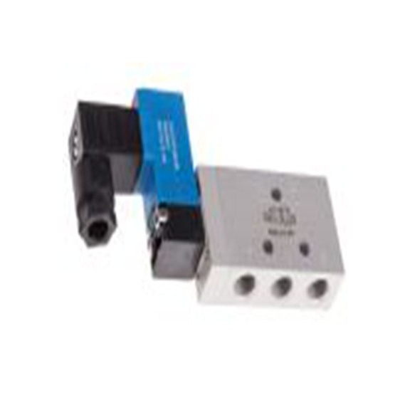 RS PRO,784-0057,气动电磁阀 5/2, 5通道, 电磁/弹簧, G接口, 最大450 L/min, MD-S系列 24 V dc