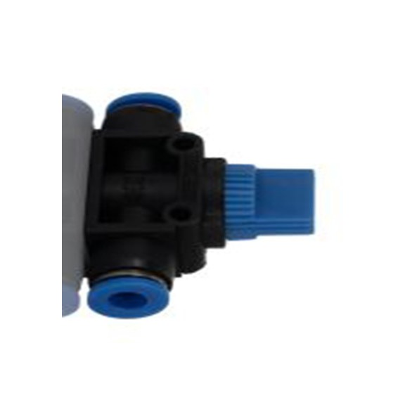 RS PRO,144-2664,手动气动控制阀, 把手控制 4 mm, 最大操作990 kPa III B, 红色按钮, HVFF系列