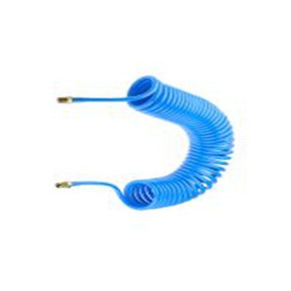 RS PRO,917-2334,蓝色 4 m PU 弹簧气管, 5 mm内径, 8 mm外径, 最大10 bar -20 °C 65 °C, CPC系列