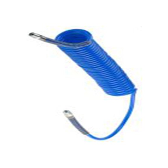 RS PRO,917-2347,蓝色 4 m PU 弹簧气管, 6.5 mm内径, 10 mm外径, 最大10 bar -20 °C 65 °C, CPC系列