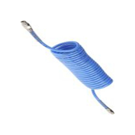 RS PRO,917-2362,蓝色 聚酰胺 弹簧气管, 8 mm内径, 10 mm外径, 最大15 bar -40 °C 80 °C