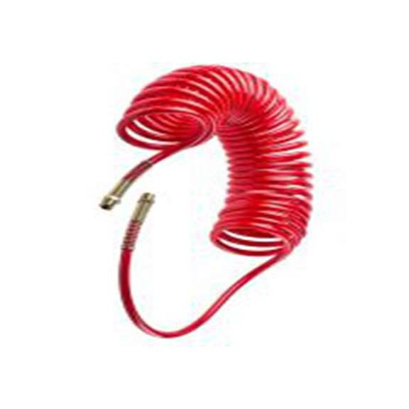 RS PRO,917-2485,红色 6 m PU 弹簧气管, 8 mm内径, 12 mm外径, 最大10 bar -20 °C 65 °C, CPC系列