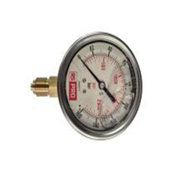 RS PRO,179-996,1/4″BSP 压力表 0 bar 63 mm 160 bar, BSP 1/4 in接口, 不锈钢表壳, RS 1.10.3系列