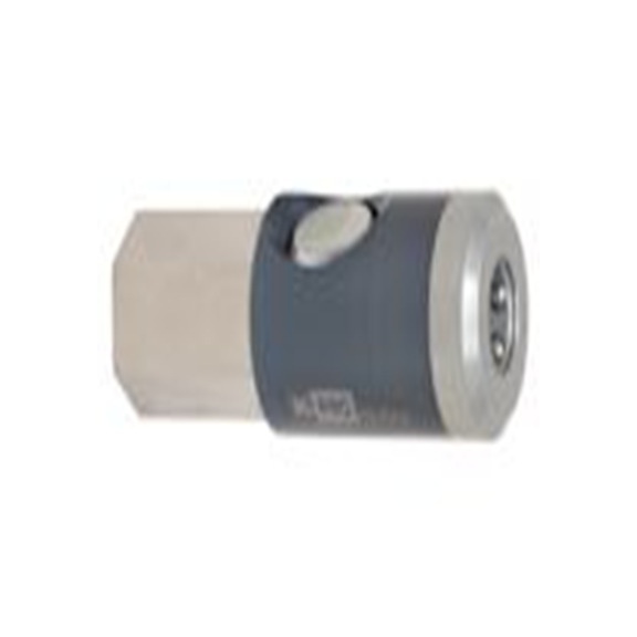 RS PRO,325-458,气动快速接头 母插, G, 铝, 黄铜, 钢制, 12 bar, 23S.06系列