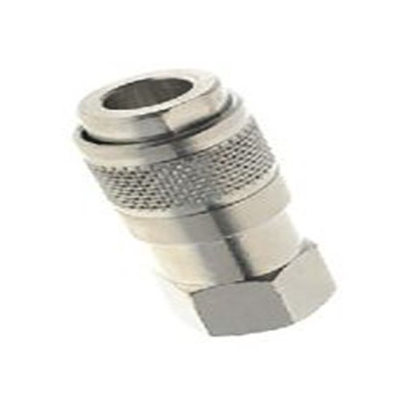 RS PRO,176-1902,气动快速接头 母插, BSP, 镀镍黄铜制, 12 bar