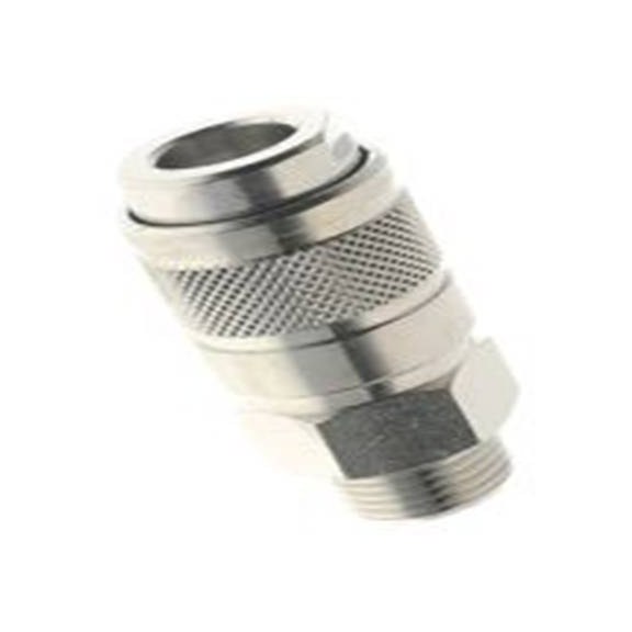 RS PRO,176-1910,气动快速接头 母插, BSP, 镀镍黄铜制, 16 bar, 120-220系列