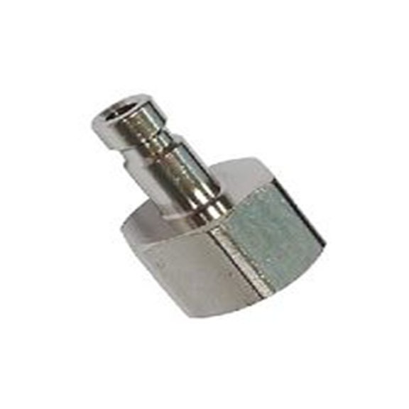 RS PRO,176-2008,耦合器螺纹接头 母插, ISO 228 A 类, 镀镍黄铜制, 12 bar