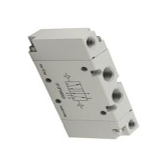 RS PRO,176-2106,气动电磁阀 5/2 单稳态, 5通道, 气动, G接口, 最大740 NL/min, 01VP系列