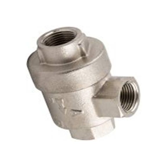 RS PRO,176-2261,快排阀, 最小操作压力0.3 bar 带螺纹 10 bar 内置消音器