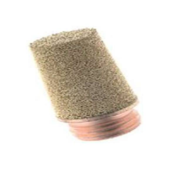 RS PRO,176-2275,带螺纹 消声器, 黄铜制 10 bar, 降噪87 dB, -10 °C→80 °C G