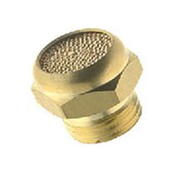 RS PRO,176-2279,带螺纹 消声器, 黄铜制 12 bar, 降噪73 dB, -10 °C→80 °C G