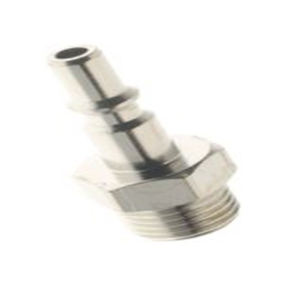 RS PRO,231-2500,气动弯管螺纹-管适配器 公, BSP, 30.5mm, 黄铜制, 10 bar, 201系列