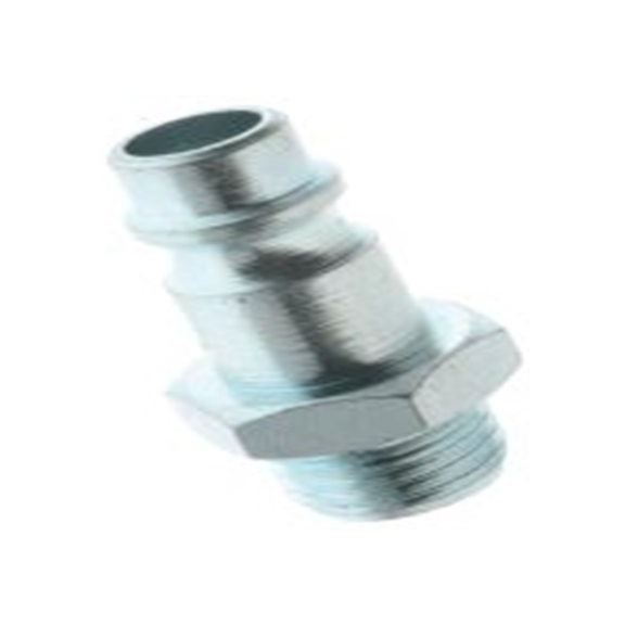 RS PRO,231-2514,气动直向螺纹-管适配器 公, 镀镍黄铜制, 16 bar, 261系列