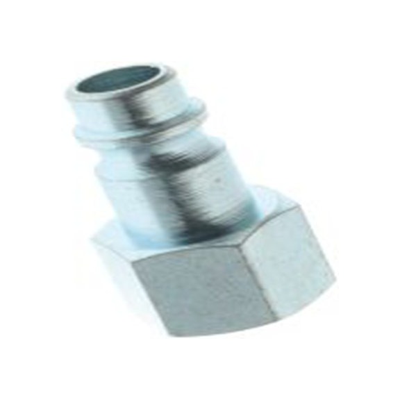 RS PRO,231-2516,气动直向螺纹-管适配器 母插, 镀镍黄铜制, 16 bar, 262系列