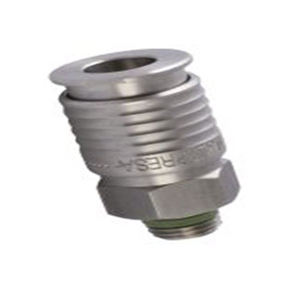 RS PRO,231-2684,气动直向螺纹-管适配器 公, 4mm, 钢制, 16 bar, 63190系列