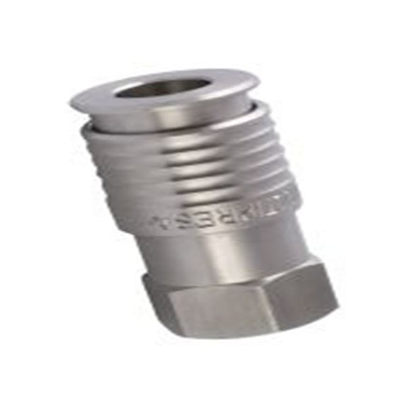 RS PRO,231-2690,气动直向螺纹-管适配器 母插, 21mm, 钢制, 16 bar, 63192系列