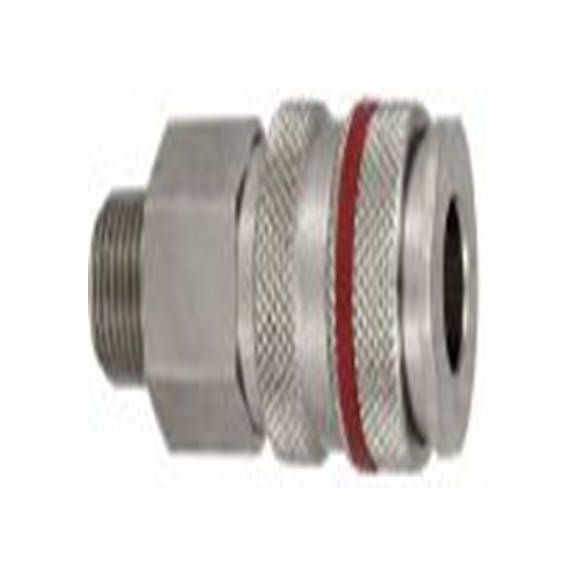 RS PRO,667-1740,气动快速接头 公, R, 钢, 黄铜制, 35 bar, 19系列