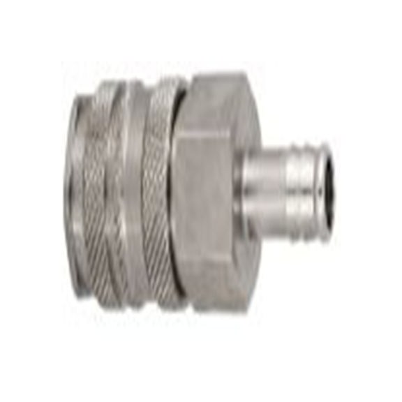 RS PRO,667-2008,气动快速接头 母插, 公, 10mm, 钢, 黄铜制, 35 bar, 27系列