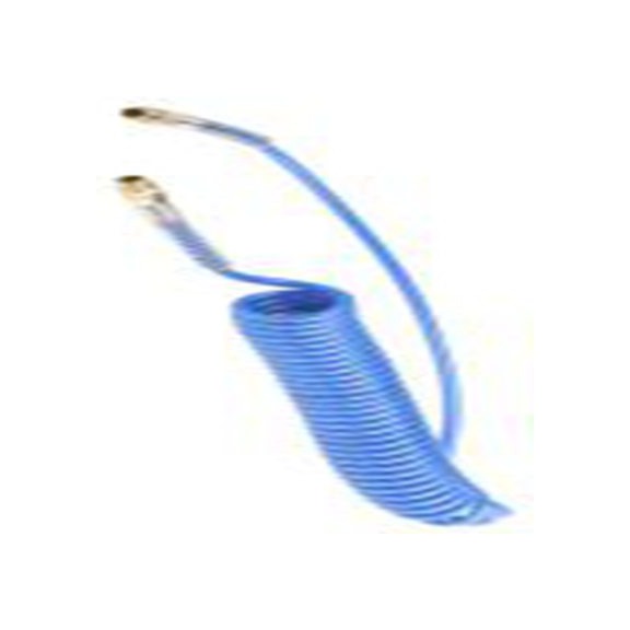 RS PRO,917-2343,蓝色 6 m PU 弹簧气管, 8 mm内径, 12 mm外径, 最大10 bar -20 °C 65 °C, CPC系列