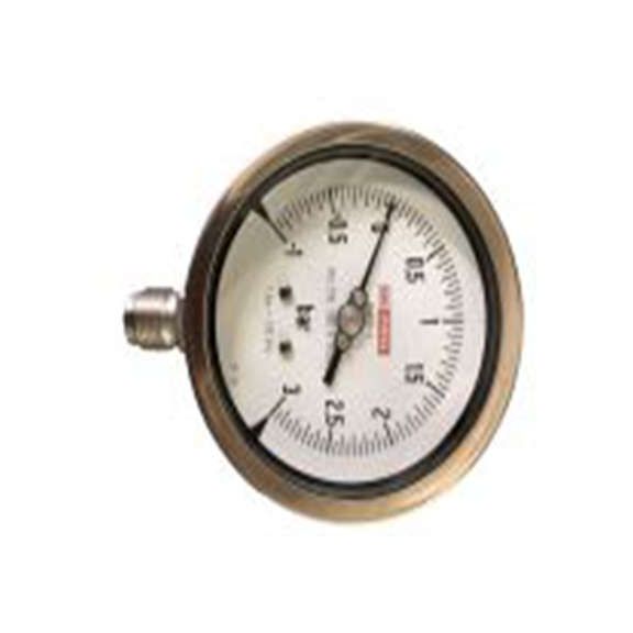 RS PRO,180-007,1/2″BSP 压力表 -1 bar 100 mm 3 bar, BSP 1/2 in接口, 不锈钢表壳, RS 1.18.1系列