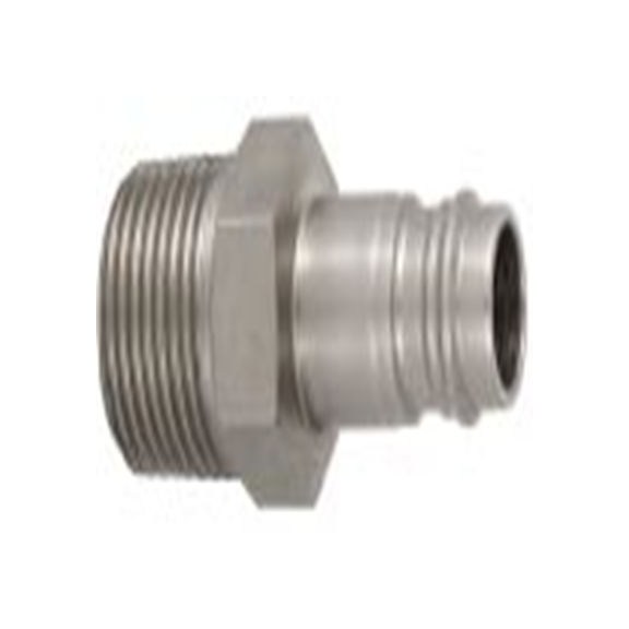 RS PRO,325-383,气动快速接头 公, R, 钢制, 35 bar, 27系列