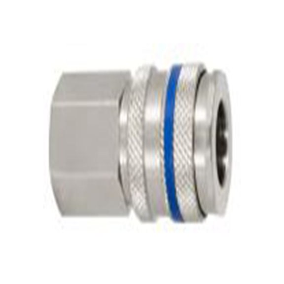 RS PRO,325-577,气动快速接头 母插, 公制, 黄铜, 不锈钢制, 35 bar, 25系列