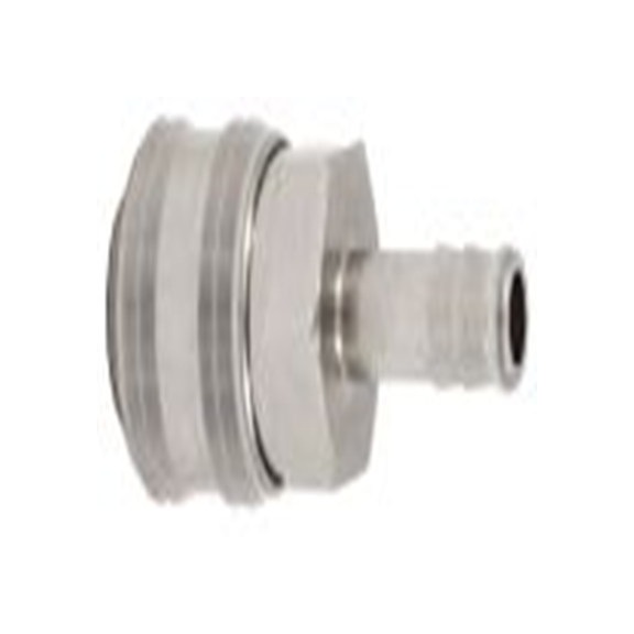 RS PRO,325-606,气动快速接头 母插, 公, 13mm, 黄铜制, 35 bar, 26系列