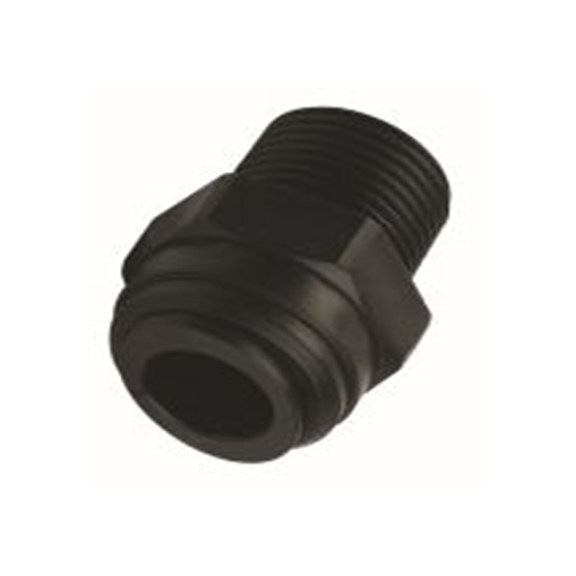 RS PRO,528-360,气动接头 R 1/2 外螺纹 食品级 外螺纹