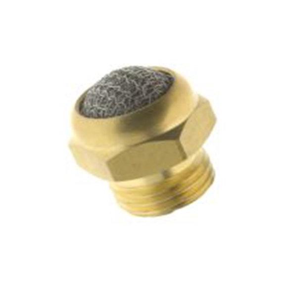 RS PRO,631-958,带螺纹 消声器, 黄铜制 12 bar, 降噪72 dB, -10 °C→80 °C G