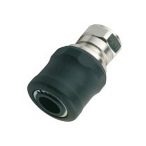 RS PRO,231-2524,气动直向螺纹-管适配器 母插, 30.5mm, 镀镍黄铜制, 652系列