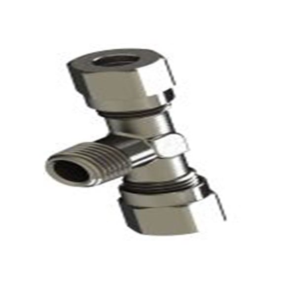 RS PRO,231-2724,1/4 in 气动三通螺纹-管适配器 8 mm