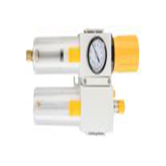 RS PRO,235-1095,气动三联件, 1/2 in G接口 10 bar, 自动排水, 40 μm过滤精度