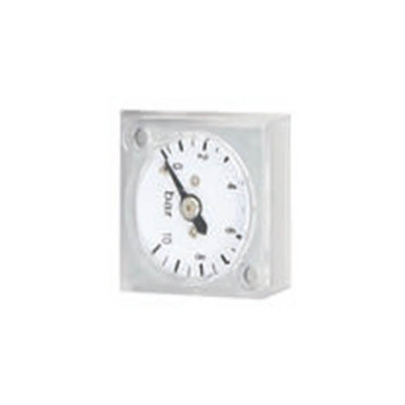 RS PRO,235-1096,压力表 0 bar 10 bar, 聚碳酸脂表壳, 3000/4000系列