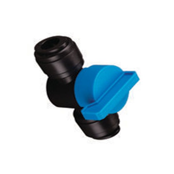 RS PRO,235-1156,手动气动控制阀, 公制接口, 手动控制 One-Touch Fitting 12 mm, 最大操作8 bar III B, HBVU系列