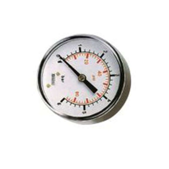 RS PRO,235-1292,BSP 1/8in 压力表 0 psi 40 mm 160 psi, BSP 1/8 in接口, 钢表壳