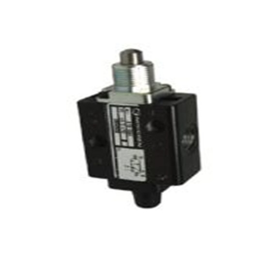 RS PRO,235-4724,气动控制阀, G接口, 柱塞控制 G 1/8, 最大操作8 bar III B, 最大335 L/min, 黑色按钮, super X Mechanical 3/2 v