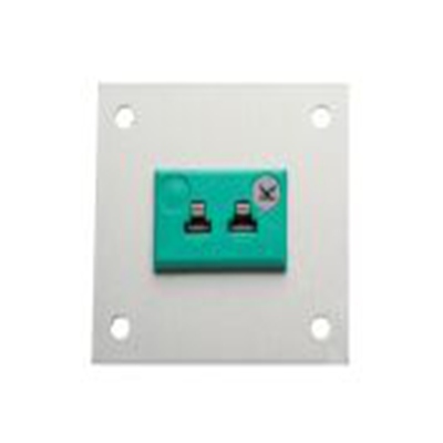 RS PRO,106-659,微型热电偶连接器面板, 用于热电偶 K, 绿色