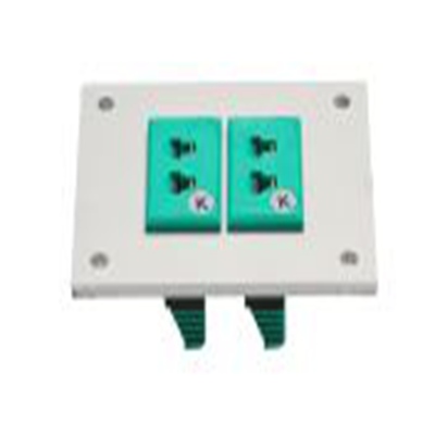 RS PRO,106-660,微型热电偶连接器面板, 用于热电偶 K, 绿色