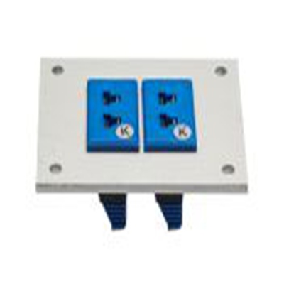 RS PRO,106-695,微型热电偶连接器面板, 用于热电偶 K, 蓝色