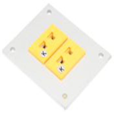 RS PRO,106-715,微型热电偶连接器面板, 用于热电偶 K, 黄色
