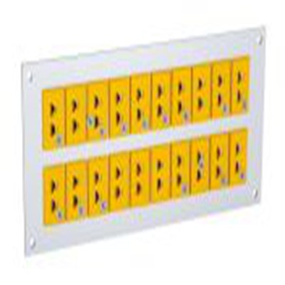 RS PRO,106-722,微型热电偶连接器面板, 用于热电偶 K, 黄色