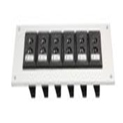 RS PRO,106-730,标准热电偶连接器面板, 用于热电偶 J, 黑色