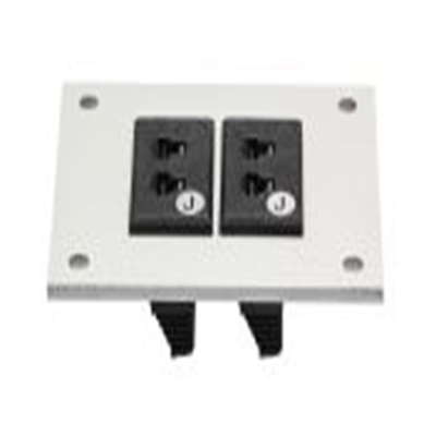 RS PRO,106-736,微型热电偶连接器面板, 用于热电偶 J, 黑色